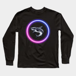 Neo Shark Art Long Sleeve T-Shirt